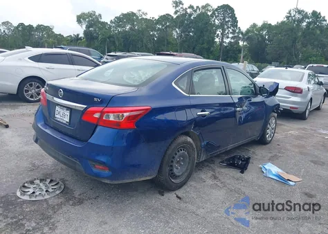 2019 Nissan Sentra S из США, поврежденный, VIN 3N1AB7AP8KY354864